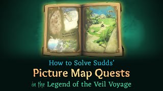 How to solve Sudds Picture Map Quest in the Veil of the Ancients Voyage  Sea of Thieves [upl. by Wachtel]