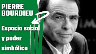 Bourdieu  Espacio social y poder simbólico [upl. by Maren]