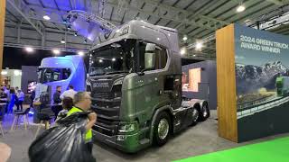 New Scania V8 770 S HVO 2024 Walkaround  Road Transport Expo NAEC Stoneleigh UK 2024 [upl. by Rufford847]