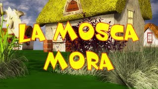 LA MOSCA MORA I Sanremini  Canzoni per bambini e bimbi in 3D [upl. by Ellinej540]