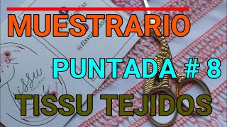 DESHILADOSVAINICAservilletas PUNTADASMUESTRARIOTISSU TEJIDOS [upl. by Eniamraj]