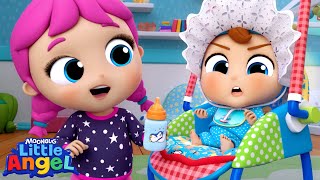 Baby John Won’t Sleep  More Baby John Songs  Kids Songs amp Nursery Rhymes LittleAngel [upl. by Natie]