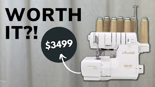 Was it Worth it Why I bought Babylock Accolade Serger Coverstitch Machine 2022 Review [upl. by Neo]