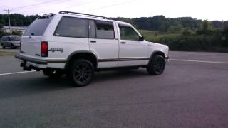 1994 GMC jimmy 53L v8 burn out [upl. by Kiersten917]