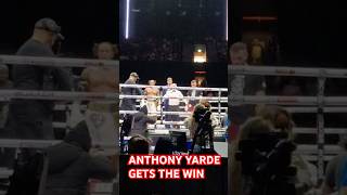 ANTHONY YARDE GETS THE WIN azimdavies boxxer [upl. by Kiele447]