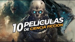 10 PELÍCULAS de CIENCIA FICCIÓN que debes ver en NETFLIX MAX y MUCHO MÁS 2024 [upl. by Siuol]