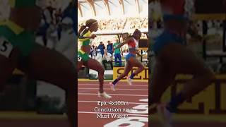 USA vs Jamaica Womens 4x100m Relay 2022  EPIC Finish Line Showdown trailer [upl. by Ennahtur]