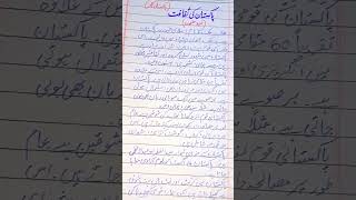 Culture of Pakistan essay in urdu [upl. by Aivyls219]