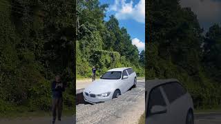 Car rescue and reverse on road😯viralshorts shorts vfx shortsfeed shortsyoutube [upl. by Brawner424]