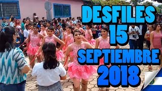 Complejo Educativo Antonio J Alfaro 15 de Septiembre de 2018 Desfile Cívico [upl. by Kehsihba835]