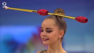 Arina AVERINA RUS  2021 Rhythmic European Champion allaround [upl. by Britt]