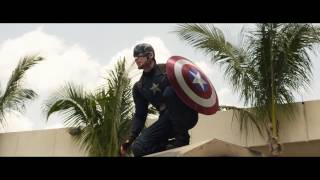 Captain America vs Crossbones  Fight Scene  Captain America Civil War 2016 Movie CLIP HD [upl. by Eylatan]