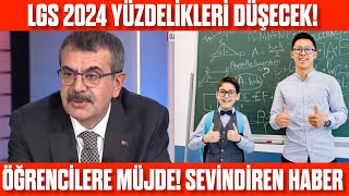 LGS 2024 Yüzdelikler Düşecek ÖĞRENCİLERE GÜZEL HABER [upl. by Ydissac517]