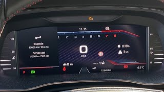 20192022 Skoda Octavia 4  IV reset OIL amp INSPECTION [upl. by Annahahs]