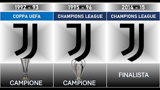 La Juventus nelle coppe europee [upl. by Gordan]