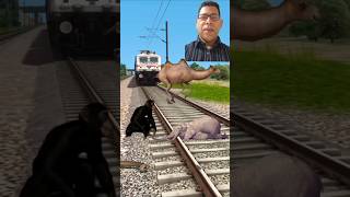 Train Ki Patri Pe Jadu😂😂😂 [upl. by Atinel]