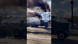 Zach Ranta “DRAMA” kenworth sledpulling semipulling truckpulling [upl. by Harias702]