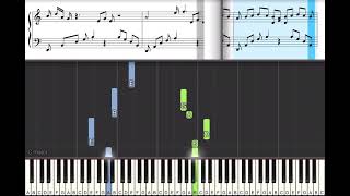 Satie  Gnossienne No 4  Classical Music Piano Tutorial with Sheet Music  Full Speed [upl. by Tabatha572]