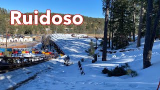 Ruidoso New Mexico Winter Park Snow Tubing [upl. by Kendrick445]