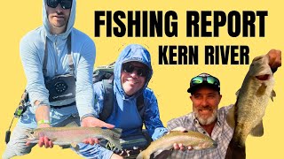 Kern River Fishing Report  Lake Isabella [upl. by Irami]