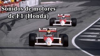 Sonido de motores de F1 Honda [upl. by Ilyah]