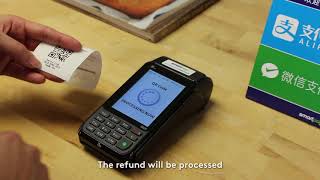 Smartpay Alipay Refund Process on the EFTPOS terminal [upl. by Clauddetta682]