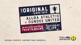 Alloa Athletic 02 Dundee United  William Hill Scottish Cup 201718 – Fourth Round [upl. by Tehcac]