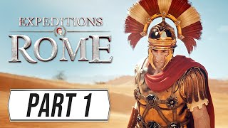 Expeditions Rome Gameplay Walkthrough Part 1 – New RPG [upl. by Heall]