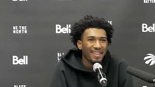 Raptors Post Game Armoni Brooks  March 21 2022 [upl. by Suired846]