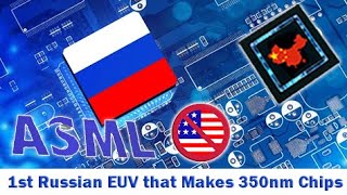 Russia has manufactured the first lithography machine that can produce 350nm chips [upl. by Suiremed]