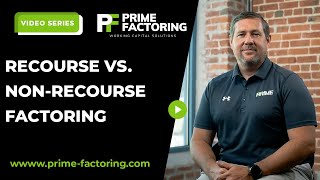 Recourse vs Non Recourse Factoring [upl. by Nytsirk254]