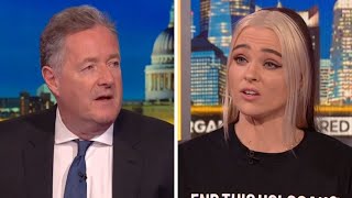 quotVeganism Is A Fadquot Piers Morgan Goes HeadToHead With Vegan Activist [upl. by Saimon]