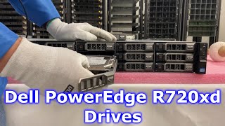 Dell PowerEdge R720xd HDDs amp SSDs  Hard Drives  Solid State Drives  Testing with Dell Diagnostics [upl. by Sirahc392]