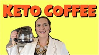 How To Make Keto Coffee  Bulletproof Coffee Recipe With Coconut Oil amp Heavy Whipping Cream Butter [upl. by Atsillak338]