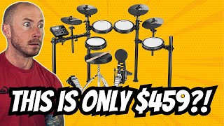 Donner DED 200 Electronic Drum Set Unboxing Only 459 [upl. by Viafore]