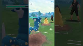 Abomasnow  Gyradose amp Ribombee in Go Battle Great League pokemongo 😱😱 [upl. by Shu790]