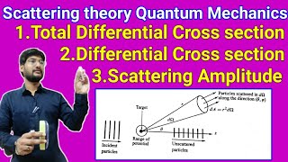 Differential scattering cross section in quantum mechanics  Total and differential cross section [upl. by Chaker]