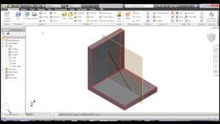 1° TIPO DE NERVADURA EN AUTODESK INVENTOR [upl. by Cogan]