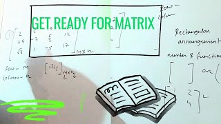 Matrix Row and column and number of elements [upl. by Nnagem348]