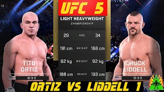 UFC 5  LIDDELL VS ORTIZ 1 [upl. by Jenn96]