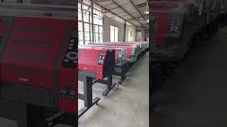 Cowin busy factory ecosolventprinter [upl. by Simon597]