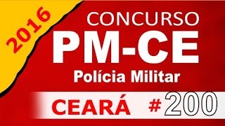 Concurso Polícia Militar do Ceará PM CE 2016  Informática Aula 200 [upl. by Alyahsal]