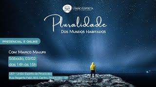 “Pluralidade dos Mundos Habitados” com Marco Maiuri em 03022024 [upl. by Kalli615]