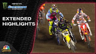 Supercross 2024 EXTENDED HIGHLIGHTS Round 1 in Anaheim  1624  Motorsports on NBC [upl. by Dar]