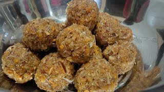 High protein ladoo after delivery for increasing breast milk  antina unde in kannada todaynewrecipe [upl. by Aicylla]