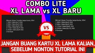 Internetan Lebih Murah XL Lawas daripada XL yang Baru  Combo LITE  By CHAN JAZIL 07 [upl. by Retsila350]