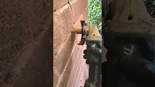 The OX Mortar Raker 💨builder diy builder roof building constructionlife tool construction [upl. by Cavit]