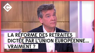 La réforme des retraites réclamée par Bruxelles   Arnaud Montebourg  C à Vous  20012023 [upl. by Chiquita221]