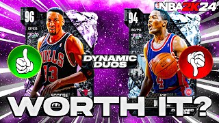 NEW DYNAMIC DUOS CARDS IN NBA 2K24 MyTEAM WHICH DUOS SHOULD YOU GET [upl. by Noell]