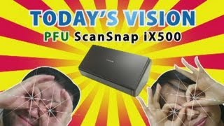 スタパビジョン PFU「ScanSnap iX500」 [upl. by Beane]